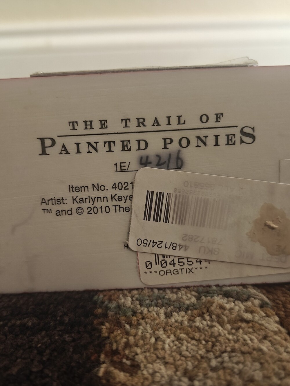 **RETIRED** Trail of painted ponies Happy Birthday - Picture 5 of 5